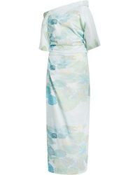 BERNADETTE - Bowery Cotton-Blend Midi Dress - Lyst
