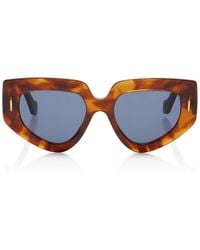 Loewe - Anagram D-Frame Acetate Sunglasses - Lyst