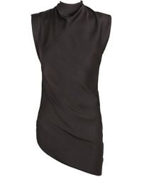 Cortana - Ocaso Satin Top - Lyst
