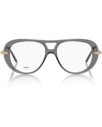Loewe - Aviator-Frame Acetate Glasses - Lyst