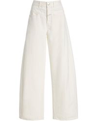 Closed - Tori-X Rigid High-Rise Barrel-Leg Jeans - Lyst