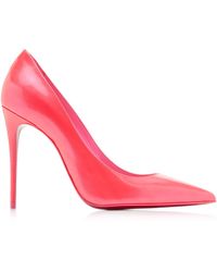 Christian Louboutin - Kate 100mm Patent Leather Pumps - Lyst