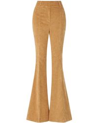 Gabriela Hearst - Rhein Cashmere-Wool Corduroy Flared Pants - Lyst