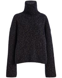 Sanderlak - Wool-Cotton Turtleneck Sweater - Lyst