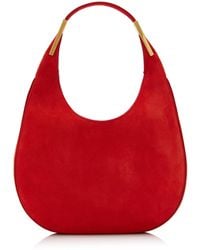 SAVETTE - The Small Suede Florence Hobo Bag - Lyst