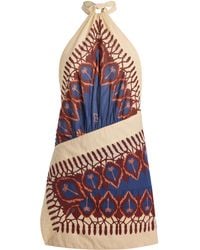 Johanna Ortiz - Salt Dreamer Cotton Mini Dress - Lyst