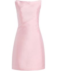 Marlies Grace - Exclusive Gigi Twill Mini Dress - Lyst