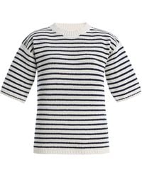 Bottega Veneta - Crocheted Cotton T-Shirt - Lyst
