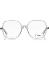 Chloé - Judy Square-Frame Acetate Glasses - Lyst