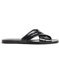 KHAITE - Liria Leather Sandals - Lyst