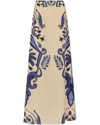 Johanna Ortiz - Everywhere Silk Maxi Skirt - Lyst
