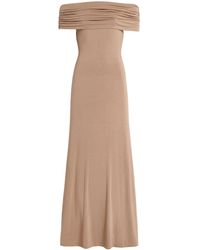 Anemos - Ruched Off-The-Shoulder Maxi Dress - Lyst