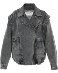 alberta ferretti denim jacket