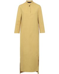 Martin Grant - Cotton-silk Tunic Dress - Lyst