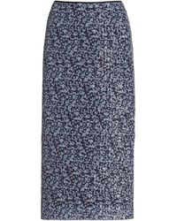 ROTATE BIRGER CHRISTENSEN - Sequined Floral-mesh Midi Skirt - Lyst