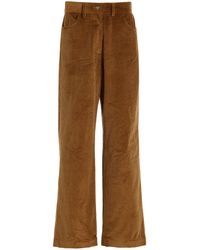 House of Dagmar - Organic Cotton Corduroy Wide-leg Pants - Lyst