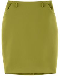 ARAKII - Exclusive High Waist Shell Mini Skirt - Lyst