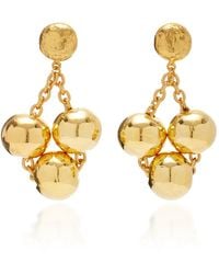 Sylvia Toledano - Golden Bubble 22k Gold-plated Earrings - Lyst