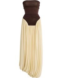 Maygel Coronel - Exclusive Sacra Jersey Maxi Dress - Lyst