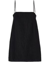 Posse - Exclusive Maggie Linen Mini Dress - Lyst
