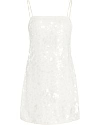 Jonathan Simkhai - Lollie Sequined Mini Dress - Lyst