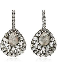 Amrapali - 18k Gold Diamond Earrings - Lyst