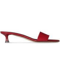The Row - Combo Slide Two Leather Sandals - Lyst