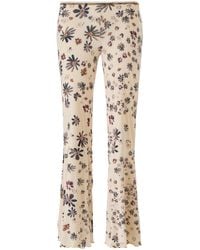 Siedres - Jeslynn Low-Rise Jersey Flared Pants - Lyst