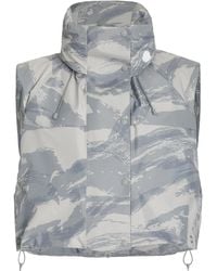 Moncler Genius - 4 Moncler Hyke Vanilis Cropped Camouflage Gore-tex Vest - Lyst