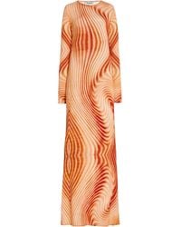 TOVE - Malloree Printed Jersey Maxi Dress - Lyst