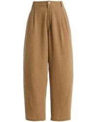 DARKPARK - Phebe Cashmere-Wool Wide-Leg Pants - Lyst