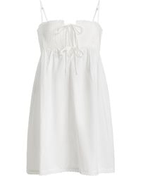 ELCE - Exclusive Lilya Cotton Mini Dress - Lyst