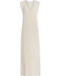 The Row - Folosa Knit Silk Maxi Dress - Lyst
