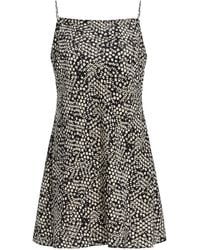 Matteau - Exclusive Square Silk Mini Slip Dress - Lyst