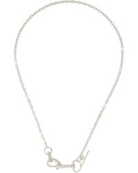 Martine Ali - Dia Sterling Silver Chain Necklace - Lyst