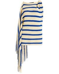 Proenza Schouler - Yves Fringed Cotton Knit Top - Lyst