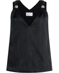 Brandon Maxwell - The Drew Satin Tank Top - Lyst