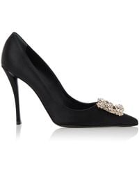 Roger Vivier - 'Flower Strass' Pumps - Lyst