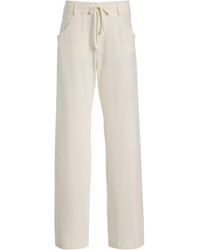 DARKPARK - Iris Cotton Jersey Paper-Bag Pants - Lyst