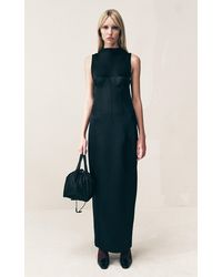KHAITE - Shoshanna Knit Maxi Dress - Lyst