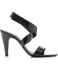 Alaïa - Cone Patent Leather Sandals - Lyst