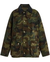 Nili Lotan - Andrew Camouflage Cotton Parka - Lyst