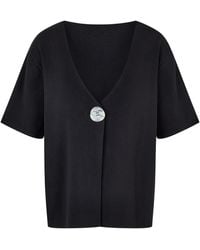 ELCE - Exclusive Inka Buttoned Tencel Top - Lyst