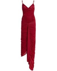 Maygel Coronel - Mater Ruched Jersey Maxi Dress - Lyst