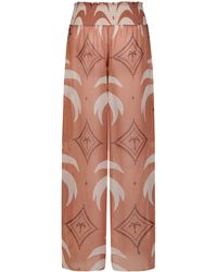 Johanna Ortiz - Eternity Eco-Georgette Wide-Leg Pants - Lyst