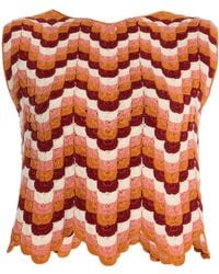 Escvdo - Exclusive Rivieria Nieva Cotton Top - Lyst