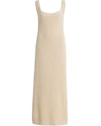KHAITE - Lex Silk-Blend Knit Maxi Dress - Lyst