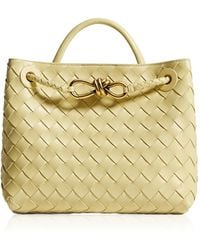 Bottega Veneta - Small Andiamo Intrecciato Leather Bag - Lyst