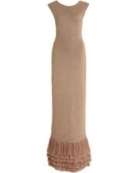 Aje. - Breeze Knit Midi Dress - Lyst