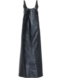 Gabriela Hearst - Ellson Leather Maxi Dress - Lyst